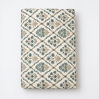 Sage Trellis Floral AC Quilt (Set) — King 108x108